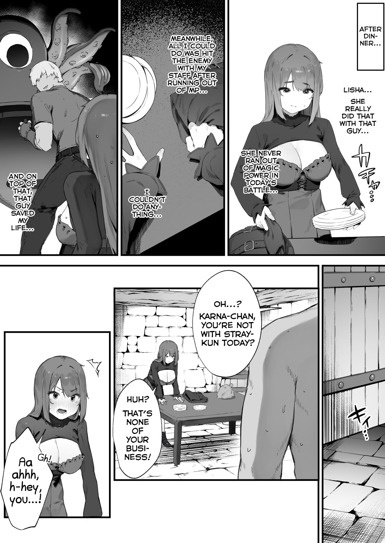 Hentai Manga Comic-Not enough MP due to the curse!! 1-5-Read-13